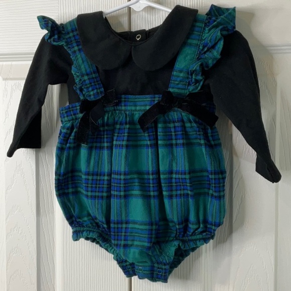 Cat & Jack -Baby Girls' Pocket Fleece Top & Bottom Set Size 6-9M - Picture 3 of 8